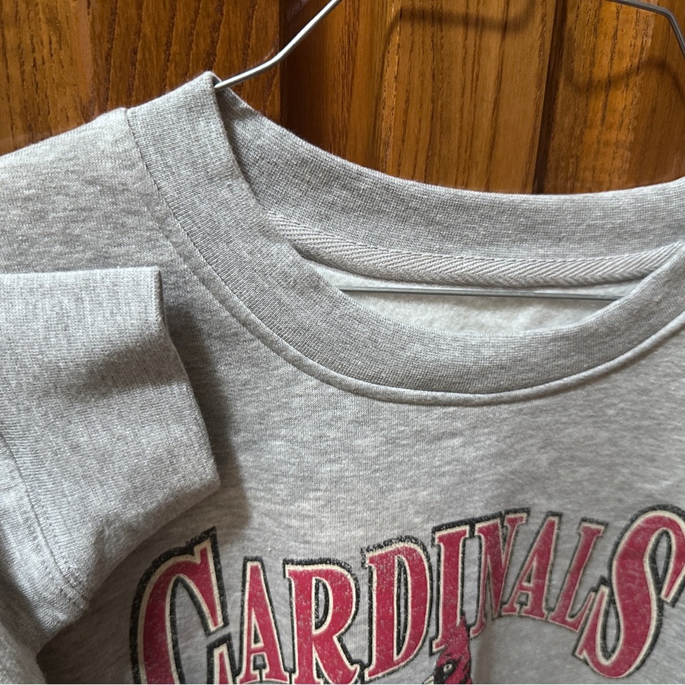 Gray Arizona Cardinals‎ Football Sweatshirt Men’s Size XL. New with Tag - Picture 4 of 6